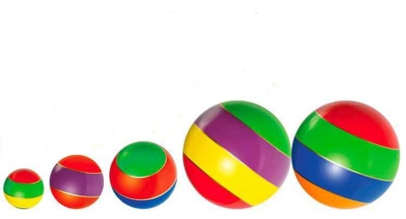 Купить Мячи резиновые (комплект из 5 мячей различного диаметра) в Андреаполе 